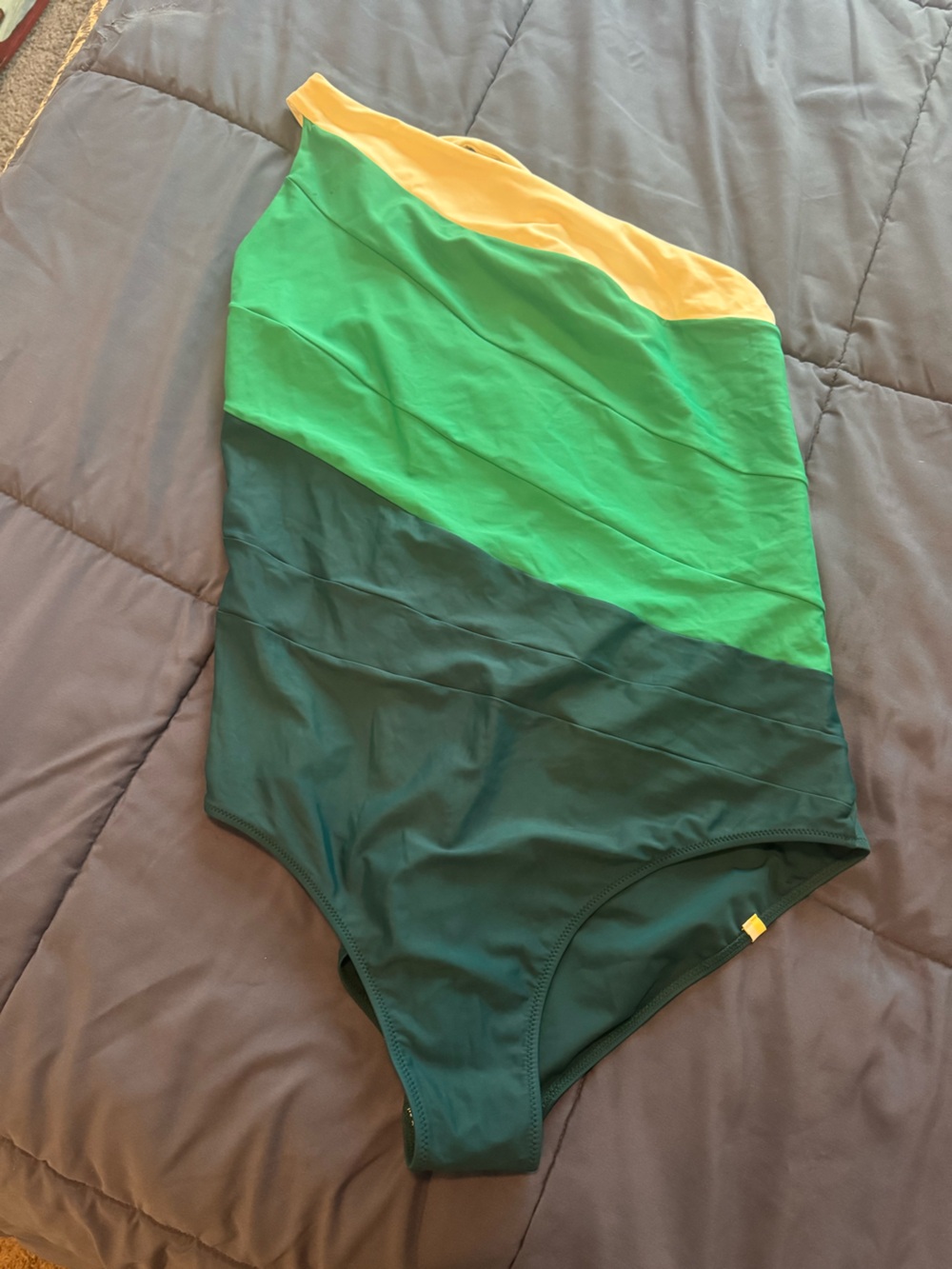 summersalt Green Gradient Swim One-Piece